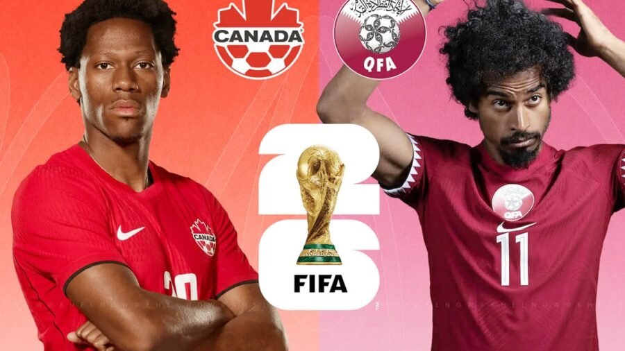 مباراة كرة القدم المباشرة: كندا ضد قطر: المجموعة الثانية، كأس العالم 2026